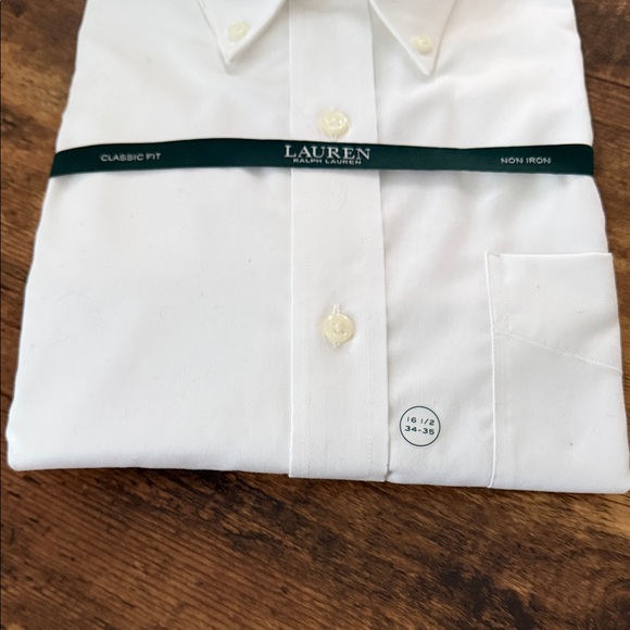 Lauren Ralph Lauren White Dress Shirt - Picture 4 of 8